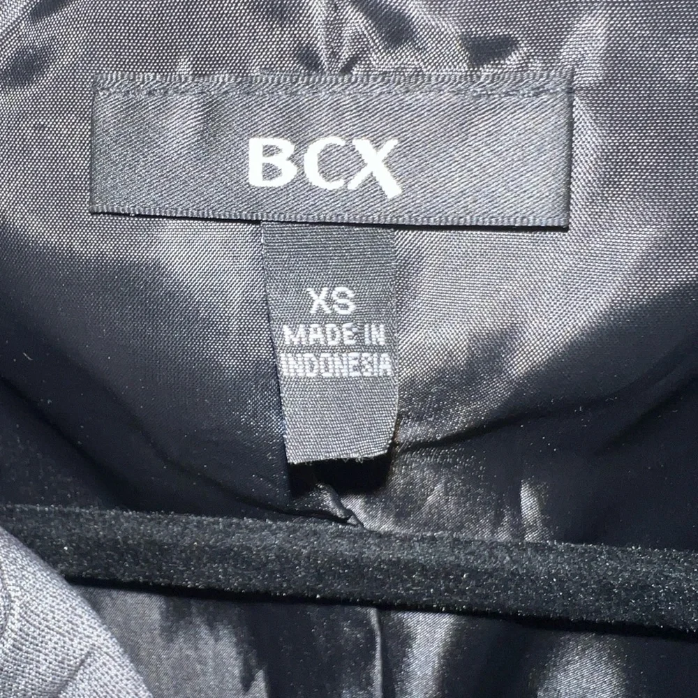 BCX Women's Classic Gray‎ Blazer one button